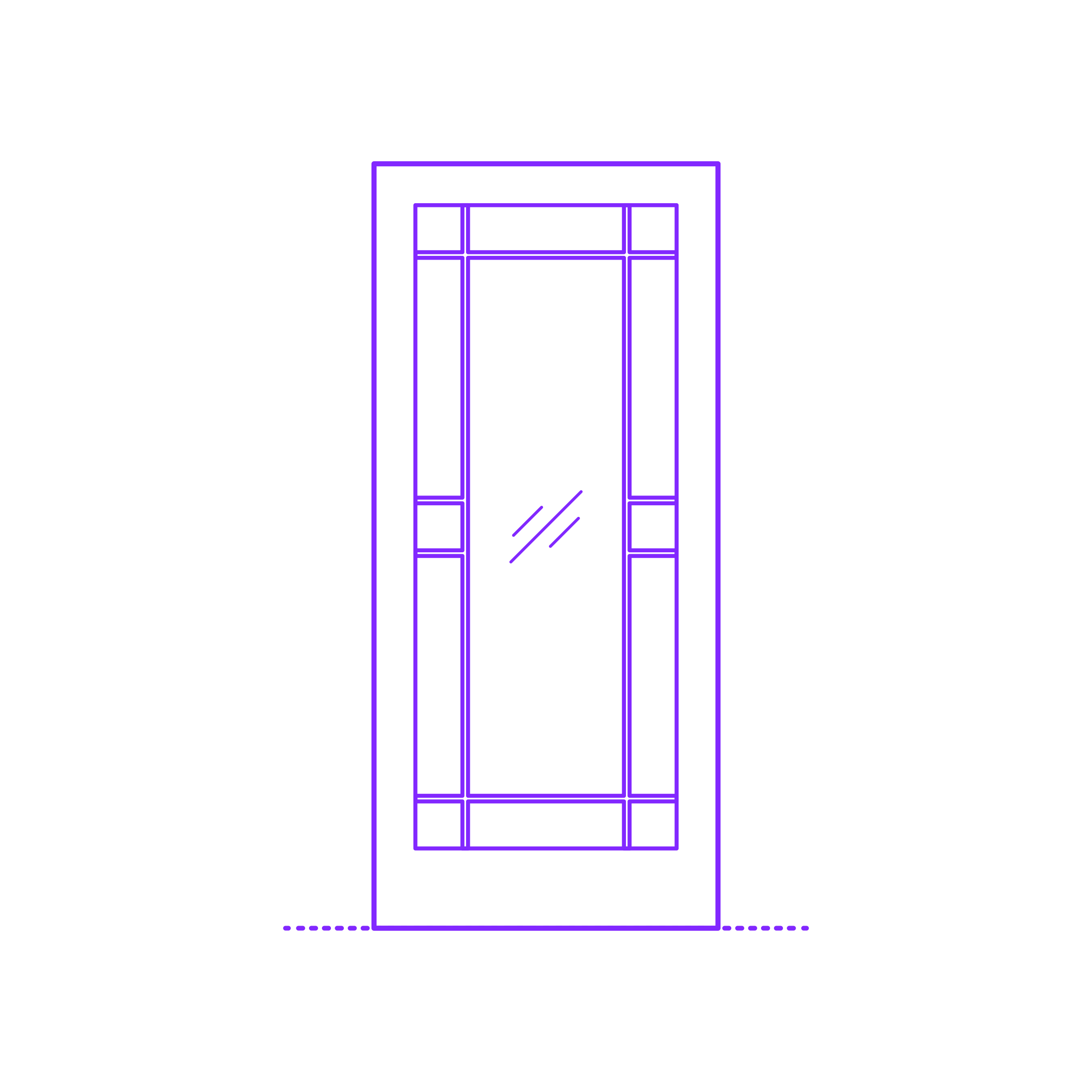 Buildings Interior Doors Lite Interior Door Mix Border Mixed Laser Cut Svg File Free Vectors